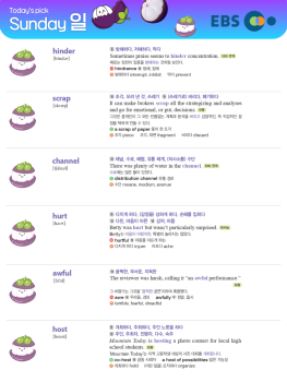 2026년 4월 19일 일요일 Today's Pick